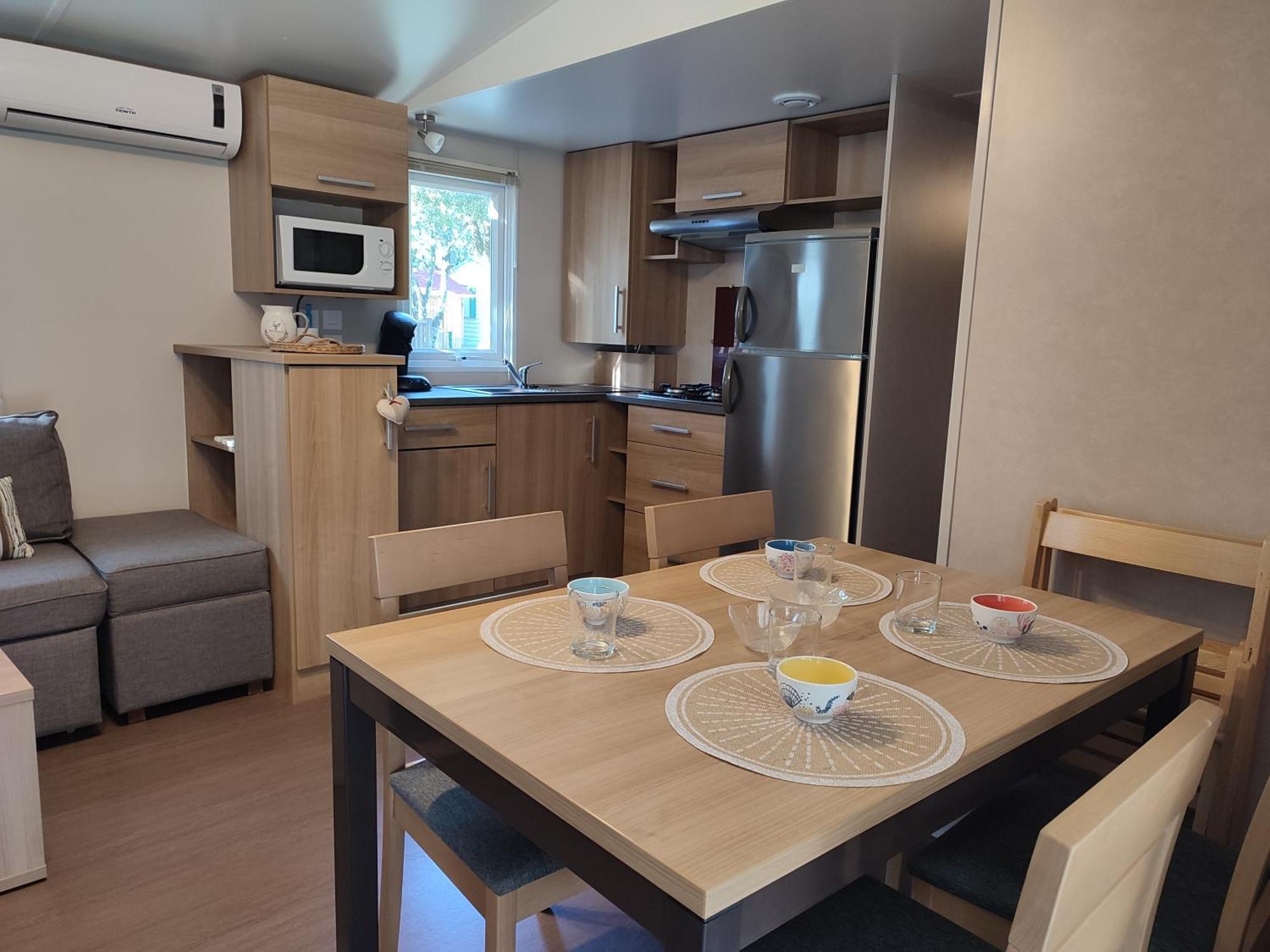 Mobil-Home Climatise 6 Pers En Ardeche Orgnac-lʼAven Dış mekan fotoğraf